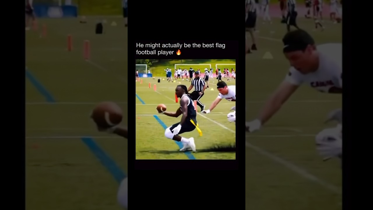 Bro May Be The GOAT #football #footballshorts #flagfootball #footballskills #nfl