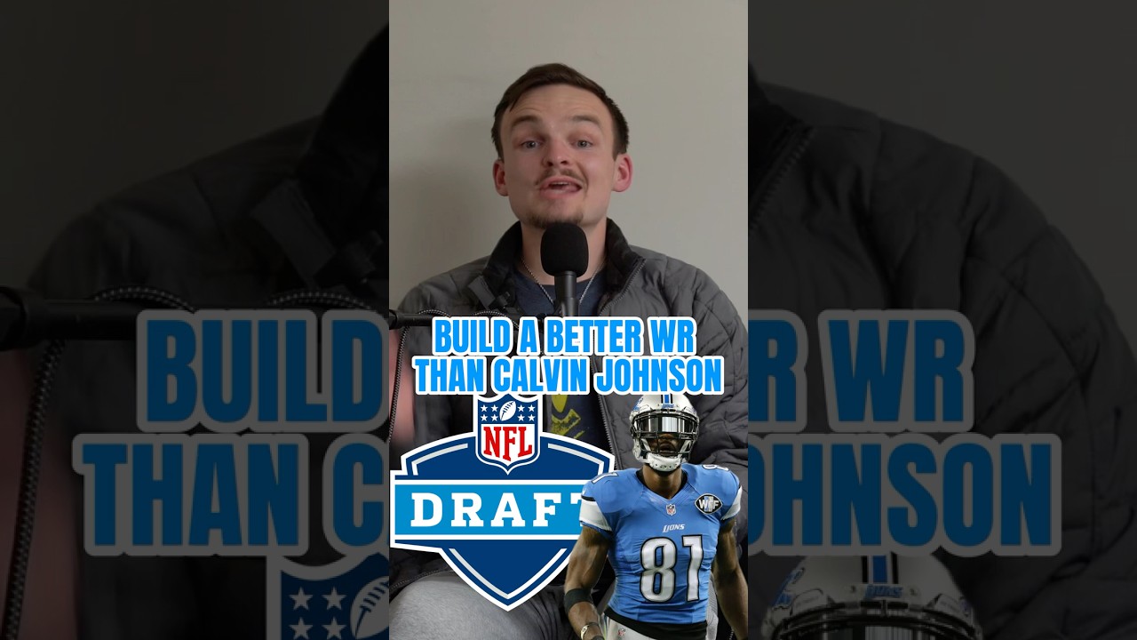 Build a better draft prospect than Calvin Johnson! #nfldraft #footballshorts