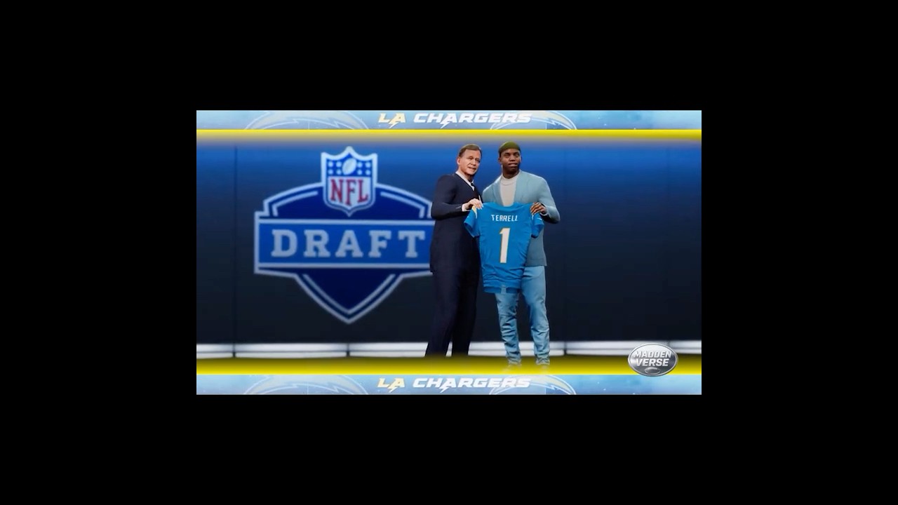 CHARGERS DRAFT Avieon Terrell CB Clemson #nfldraft2026