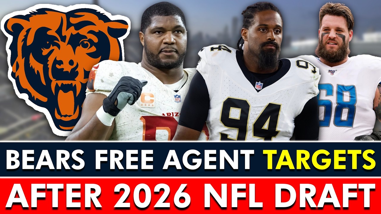 Chicago Bears Free Agent Targets AFTER 2026 NFL Draft Chicago Bears Free Agent Targets AFTER 2026 NFL Draft