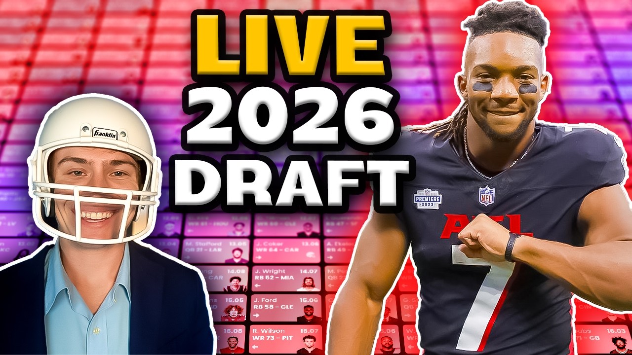CRUSHING a 2026 Fantasy Football Draft CRUSHING a 2026 Fantasy Football Draft