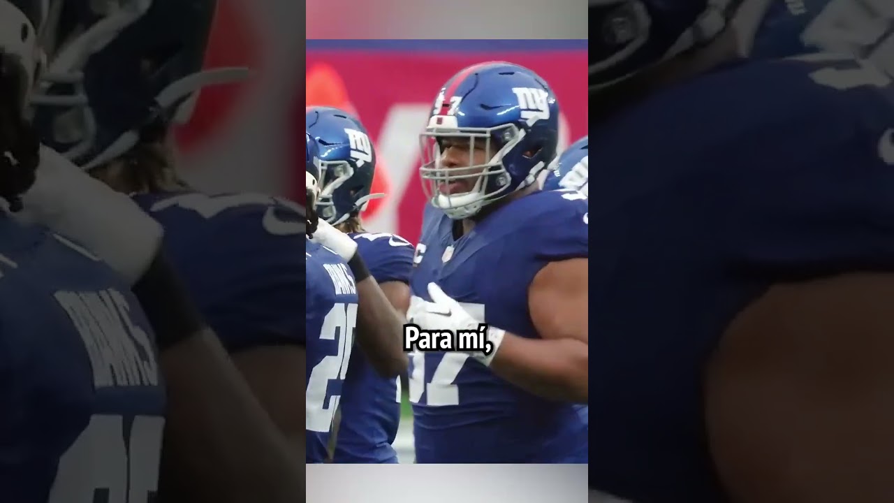 ¡Dexter Lawrence CAMBIADO a los Bengals por el pick 10°!