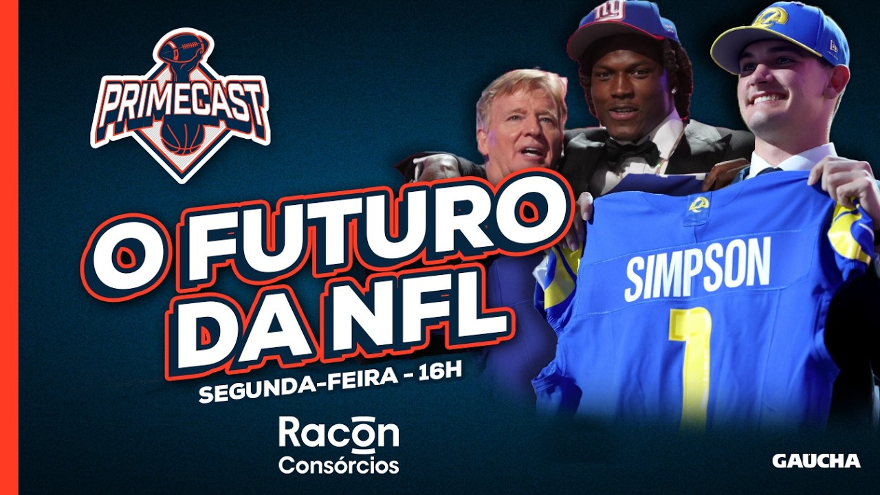 🏈 DRAFT DA NFL: MELHORES E PIORES ESCOLHAS DE 2026 | PrimeCast | 27/04/26 🏈 DRAFT DA NFL: MELHORES E PIORES ESCOLHAS DE 2026 | PrimeCast | 27/04/26