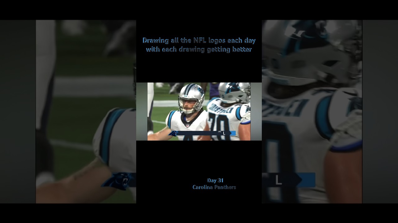 DrawingNFLday31#flagfootball#football#NFL#tombrady #drawing#logo#dailyshorts#pantherz#1738