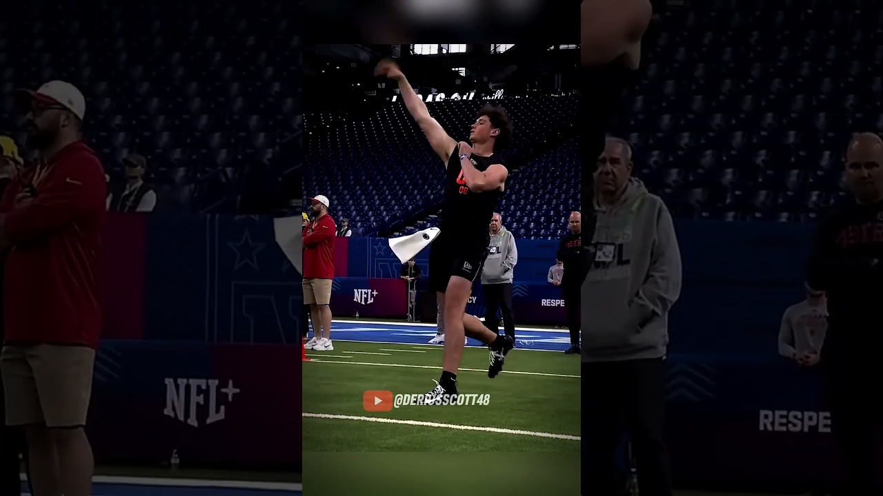 Drew Aller Looked Impressive At The Combine #nfl #nfledits #football #nflcombine #nflrookie