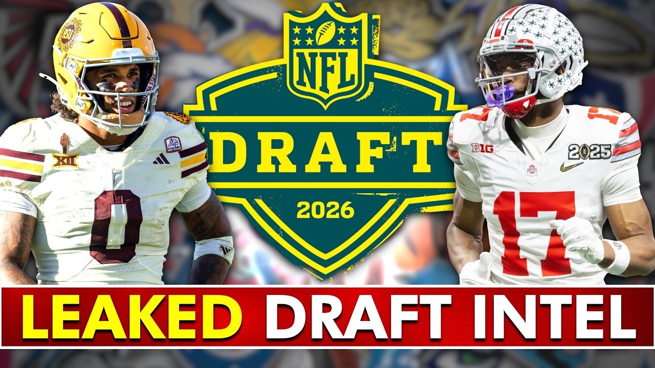 ESPN Just LEAKED Some MAJOR 2026 NFL Draft Intel! ESPN Just LEAKED Some MAJOR 2026 NFL Draft Intel!