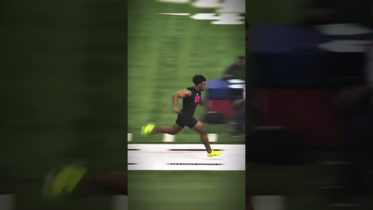 Fastest Players in every position in the 2026 NFL Combine #nfl #football #shorts