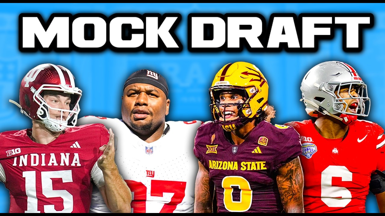 FINAL 2026 NFL Mock Draft Post Dexter Lawrence Trade (With Trades)