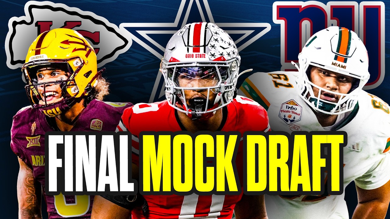 Final 2026 NFL Mock Draft: The Giants Cash In on Dexter Lawrence