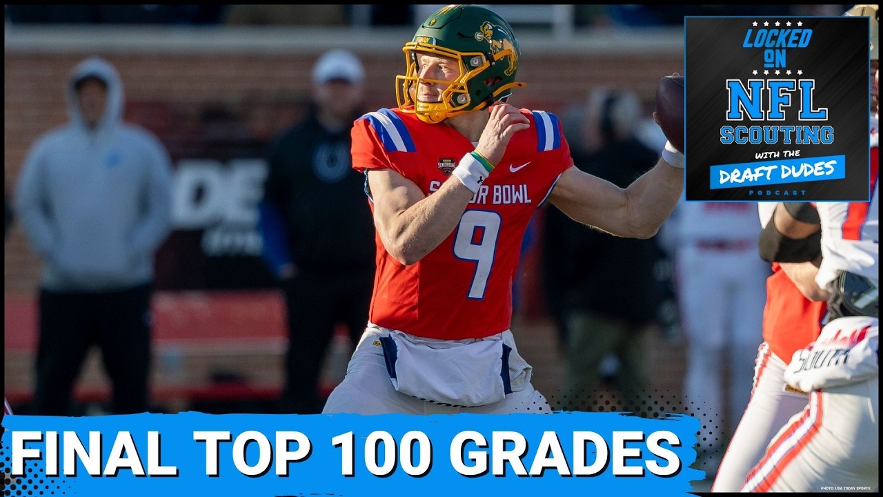 FINAL: Identifying the Top 100 Prospects for the 2026 NFL Draft