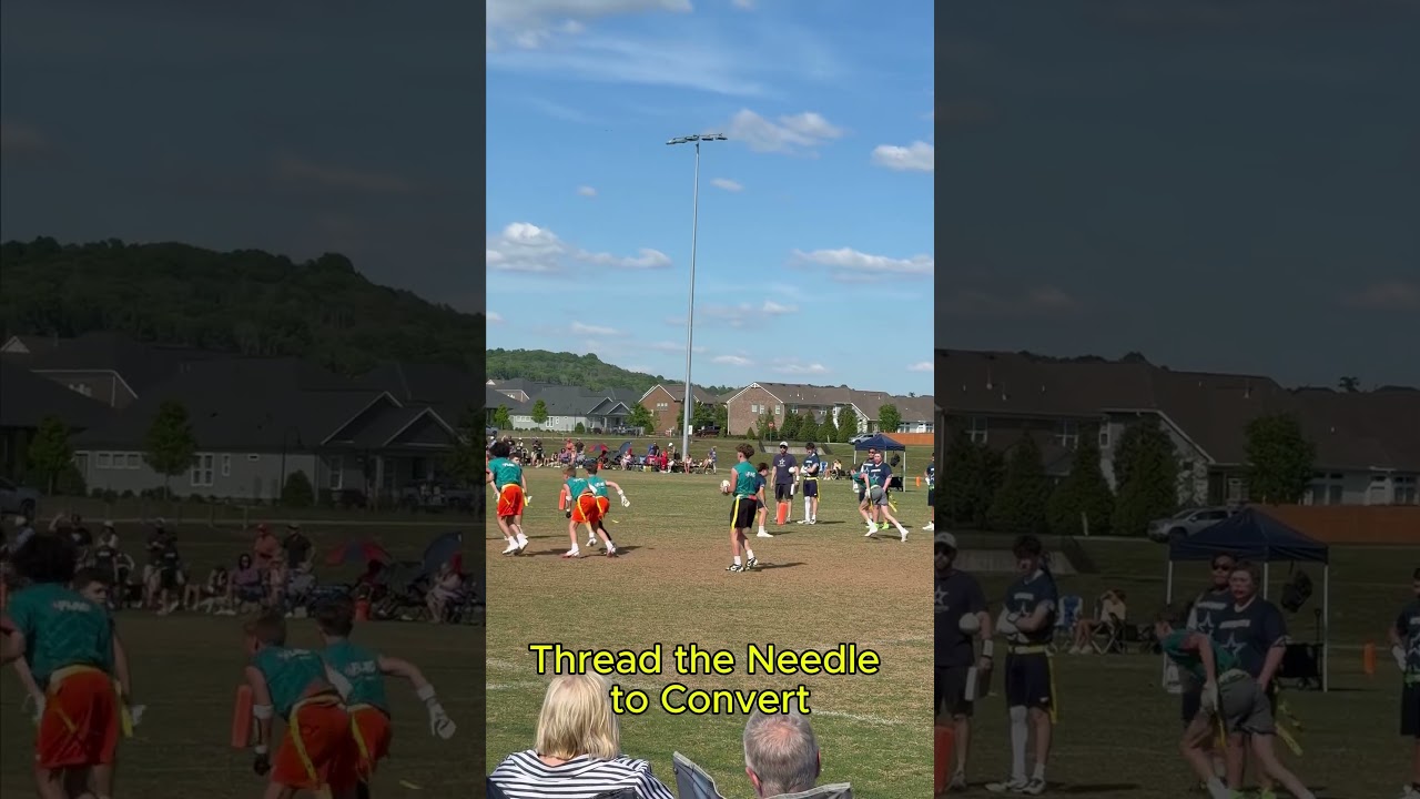 Flag Football – Time to Step Up #flagfootballhighlights #flagfootball #nflflag #threadtheneedle Flag Football – Time to Step Up #flagfootballhighlights #flagfootball #nflflag #threadtheneedle