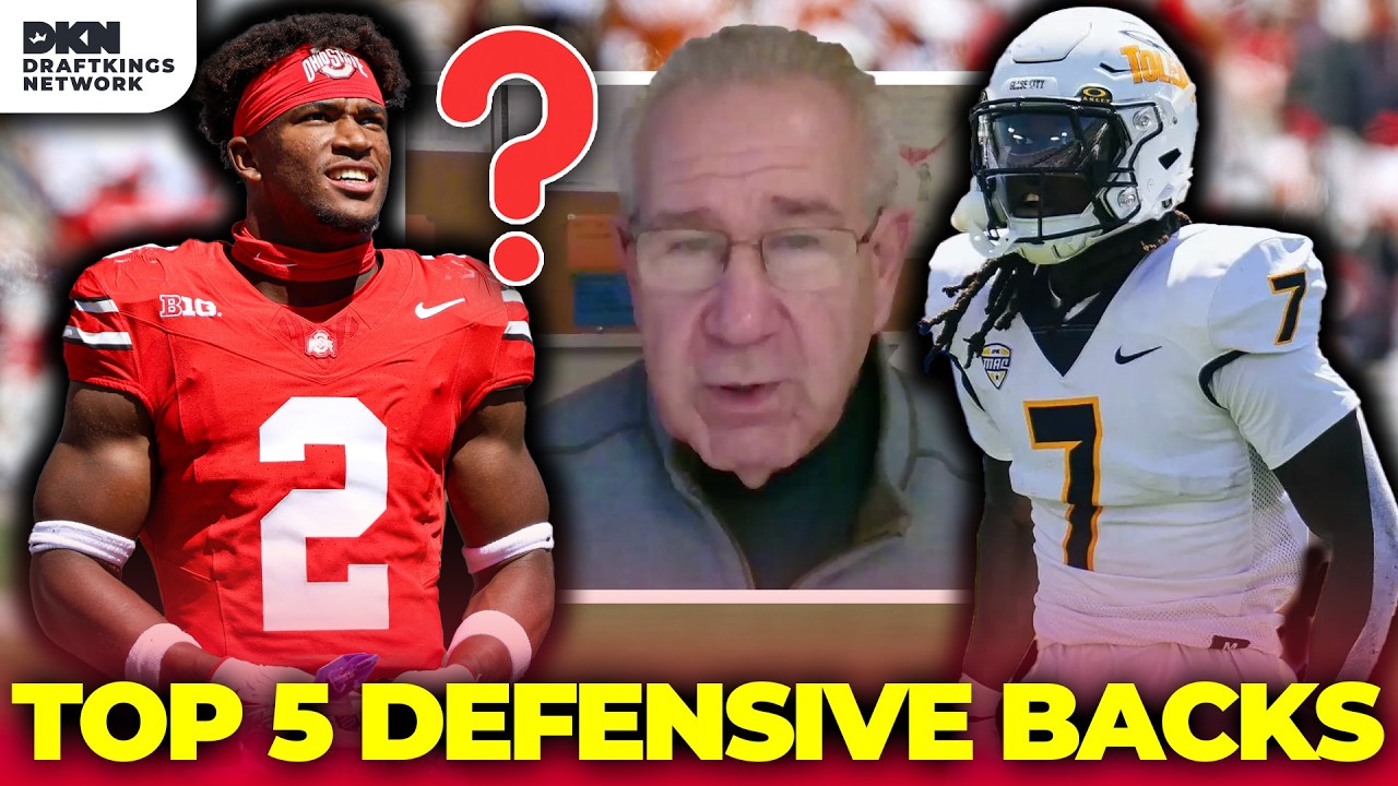 Greg Cosell RANKS his TOP 5 Defensive Back Prospects in the 2026 NFL Draft