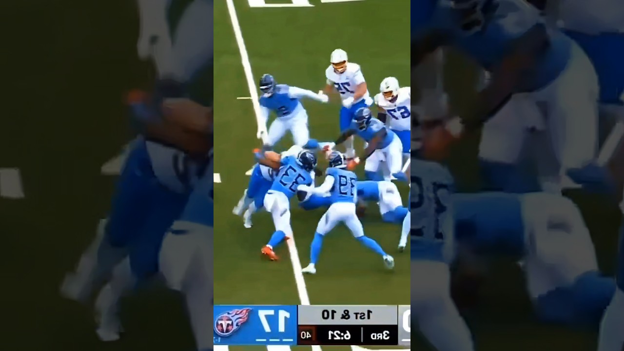 He Didn’t See That Coming! #nfl #nflshorts #nflhighlights #nflclips #nflfootball #nflfans #nfllive