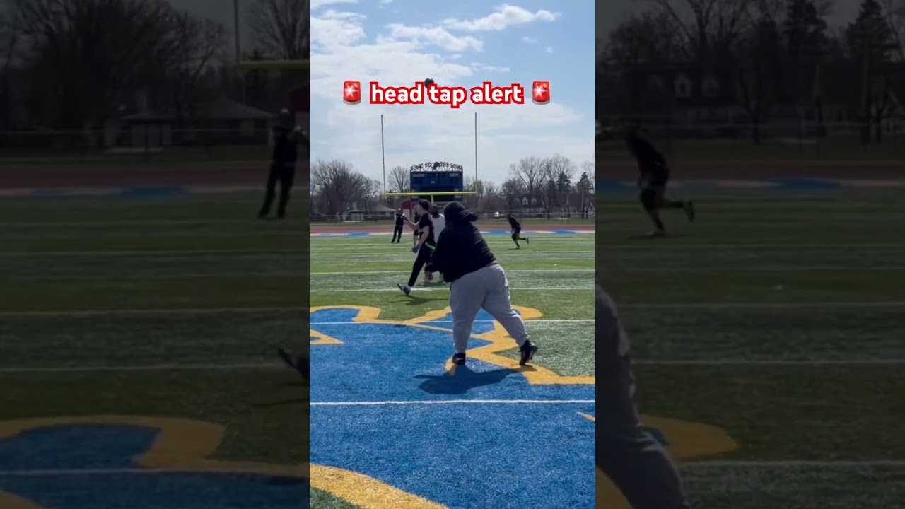 Head tap #flagfootball #nfl #springseason Head tap #flagfootball #nfl #springseason