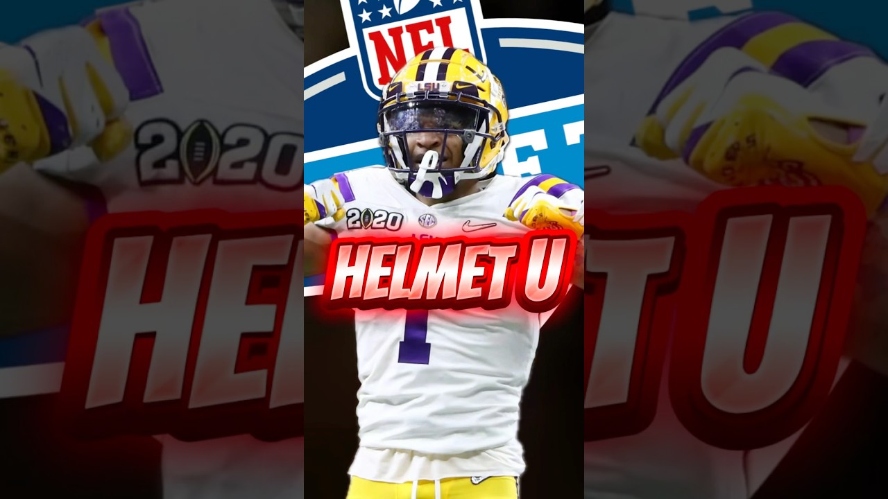 Helmet Scouting Always Works #nfl #nfldraft #collegefootball #lsufootball #osufootball #nflcombine
