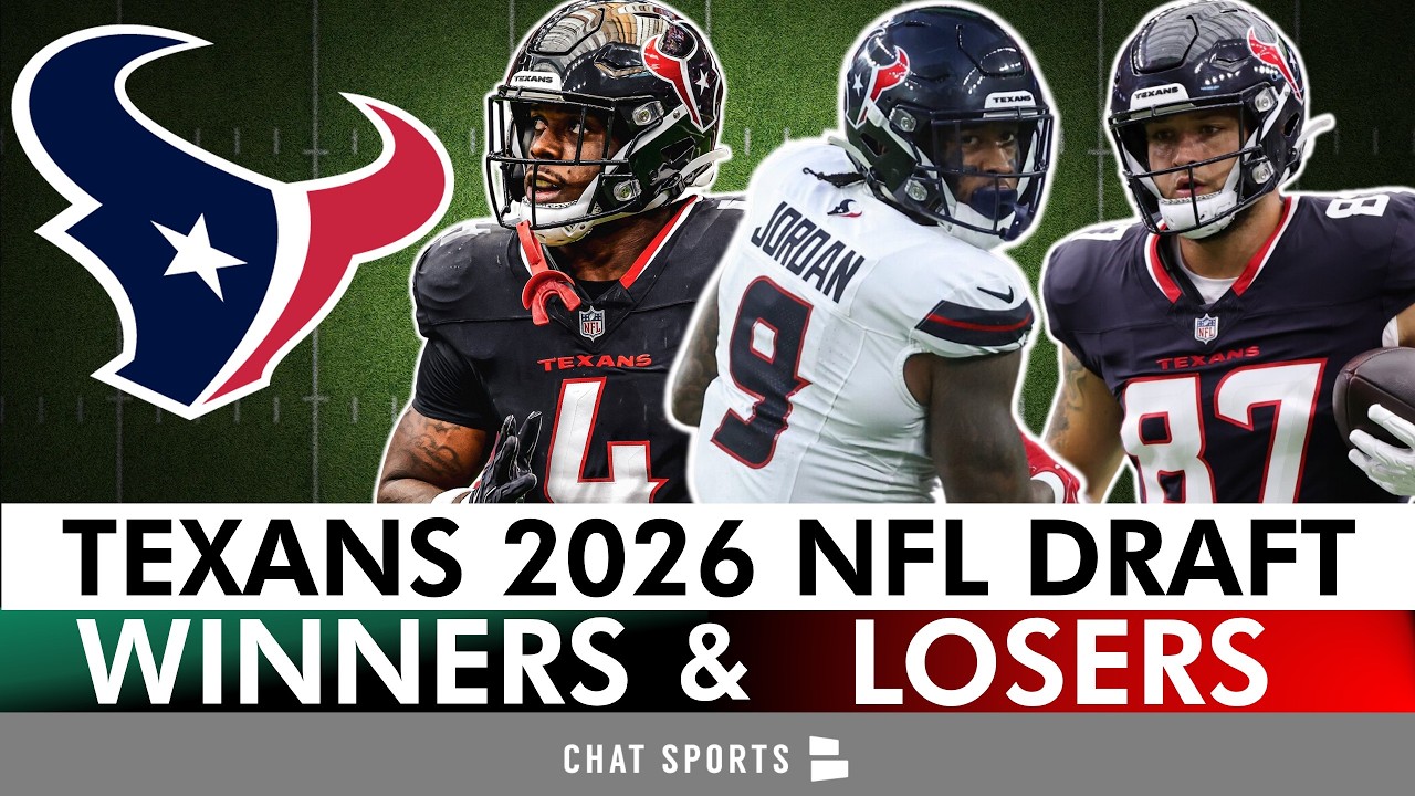 Houston Texans Winners & Losers After The 2026 NFL Draft & UDFA Signings Houston Texans Winners & Losers After The 2026 NFL Draft & UDFA Signings