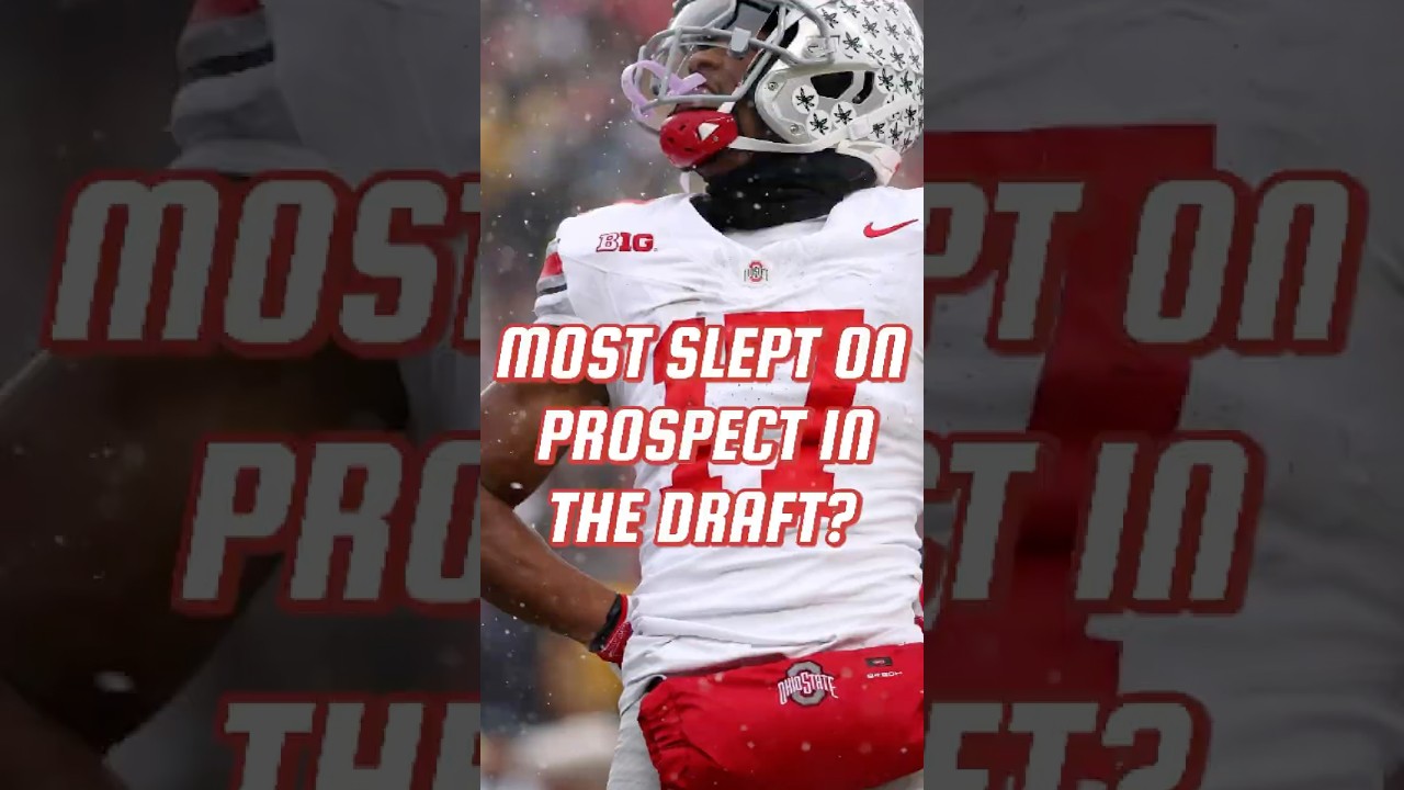 Is Carnell Tate the most slept prospect in the NFL Draft?