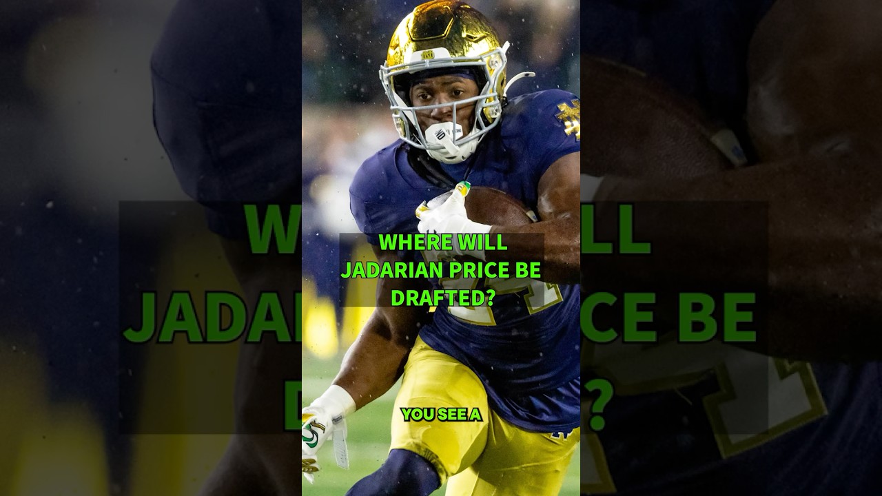 Is Jadarian Price Worth a Top 60 Pick? #NFL #NFLDraft