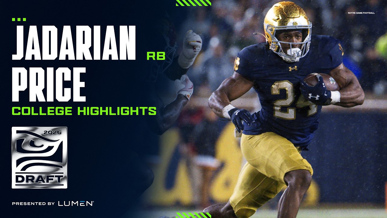Jadarian Price Best Plays At Notre Dame | 2026 NFL Draft Jadarian Price Best Plays At Notre Dame | 2026 NFL Draft