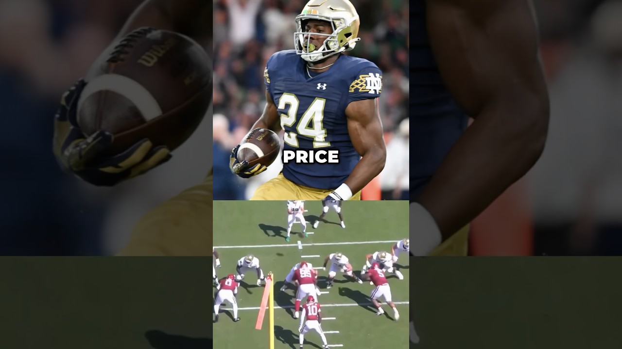 Jadarian Price is such a SOLID back #nfldraft2026 #nfldraftprospects #nfldraft #notredamefootball