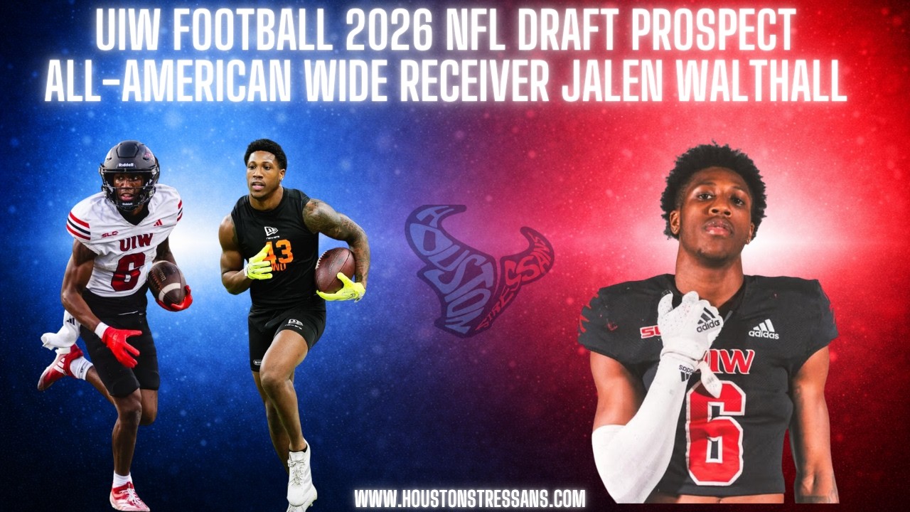 Jalen Walthall Interview | UIW WR | 2026 NFL Draft Prospect Breakdown