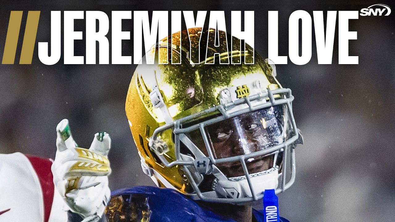 Jeremiyah Love 2025 Season Highlights | Notre Dame RB | 2026 NFL Draft Prospect