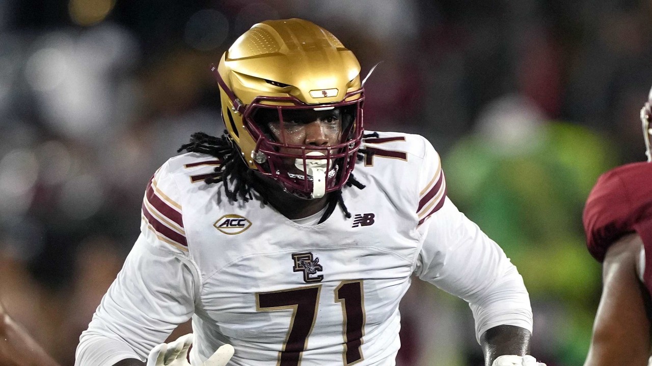 Jude Bowry Highlights | OL Boston College | Panini Senior Bowl 2026