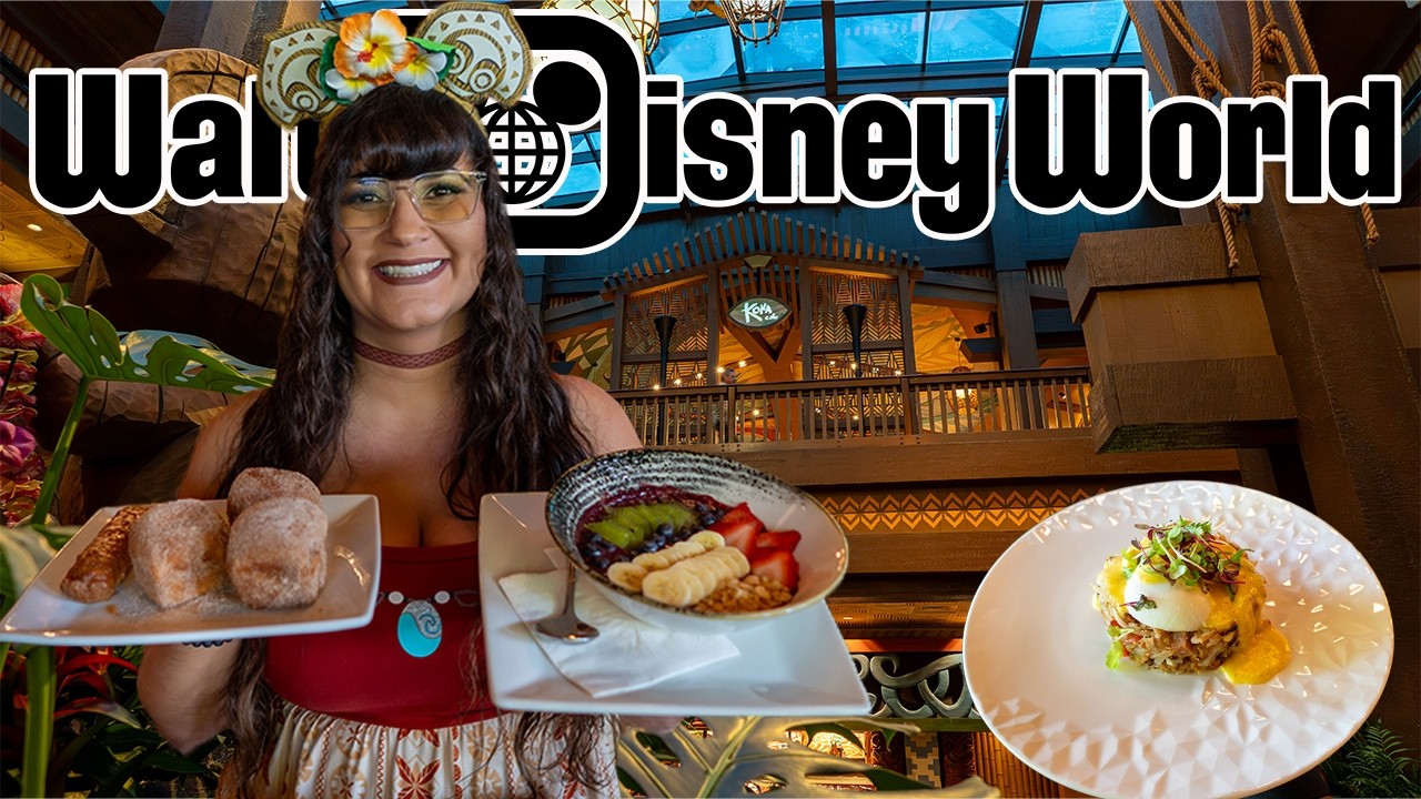 Kona Cafe NEW BREAKFAST MENU CHANGES 🌸 Disney World Polynesian food updates review Kona Cafe NEW BREAKFAST MENU CHANGES 🌸 Disney World Polynesian food updates review