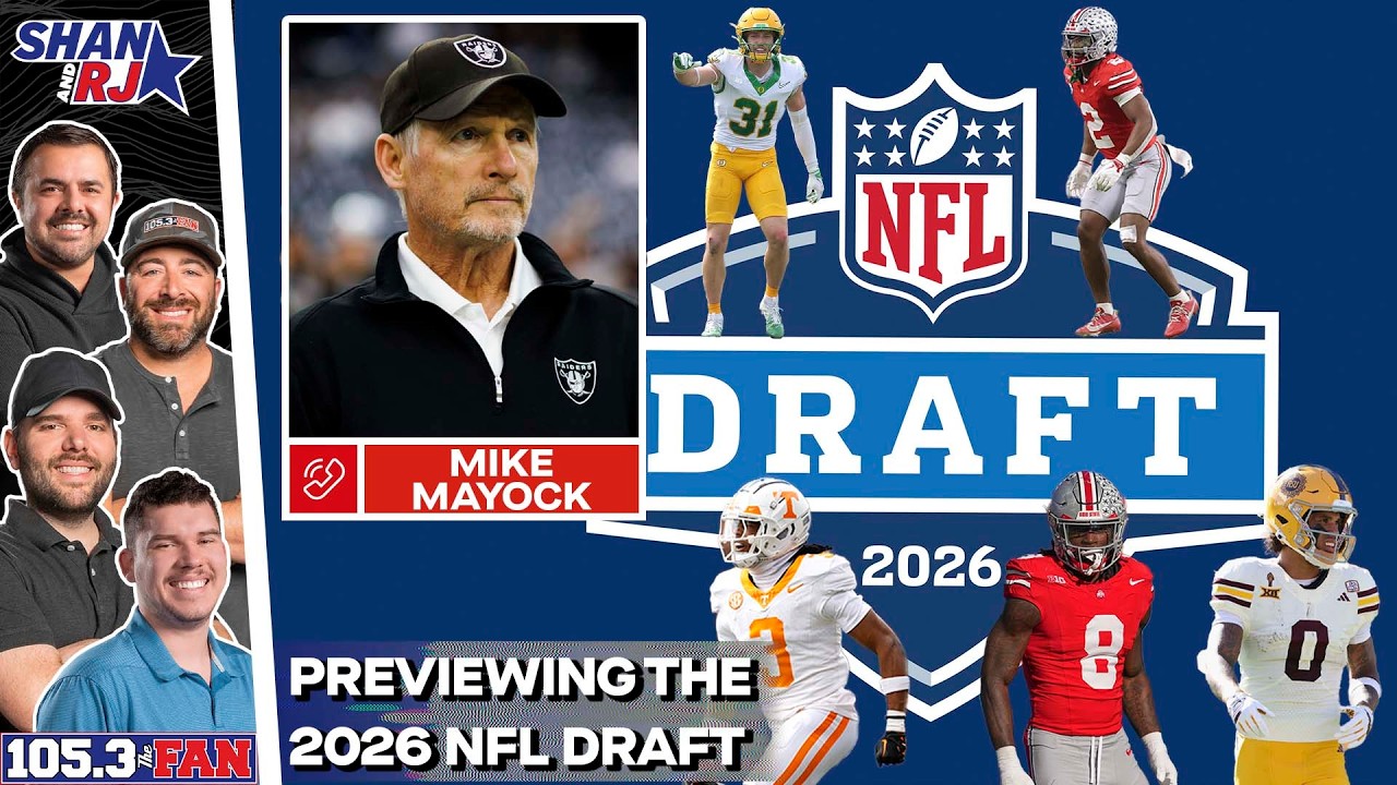 Mike Mayock Previews The 2026 NFL Draft & More | Shan & RJ
