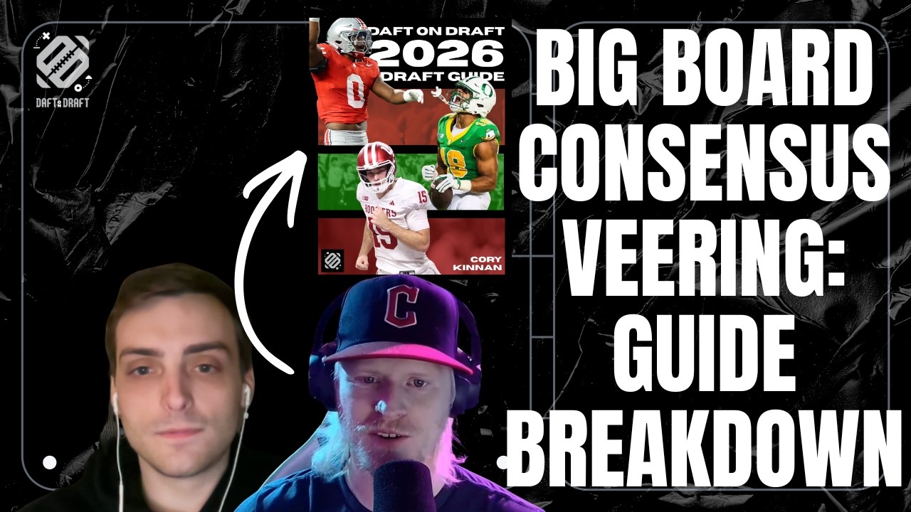 My 2026 NFL Draft Big Board vs Consensus