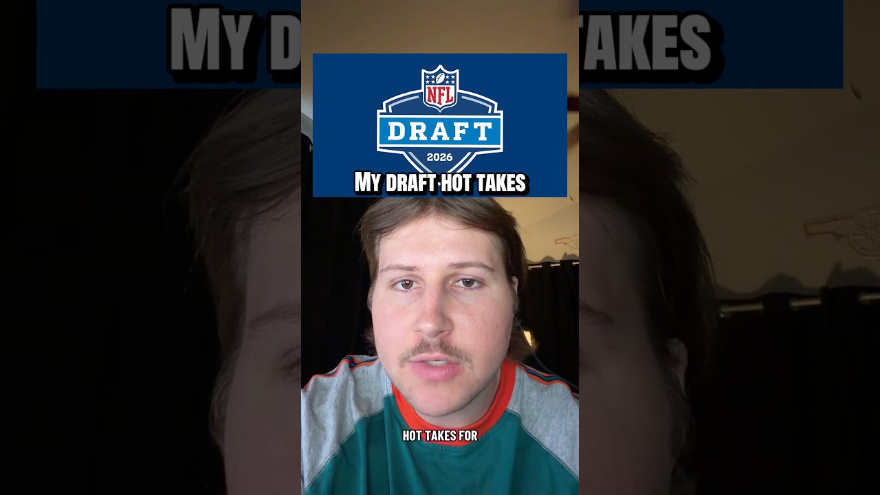 My 2026 NFL Draft Hot Takes #nfl #nfldraft