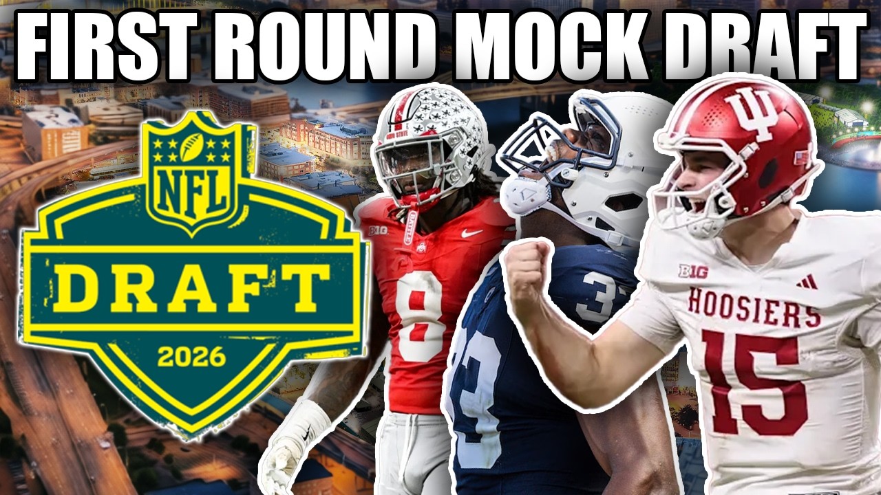 MY OFFICIAL 2026 NFL 1ST ROUND MOCK DRAFT…