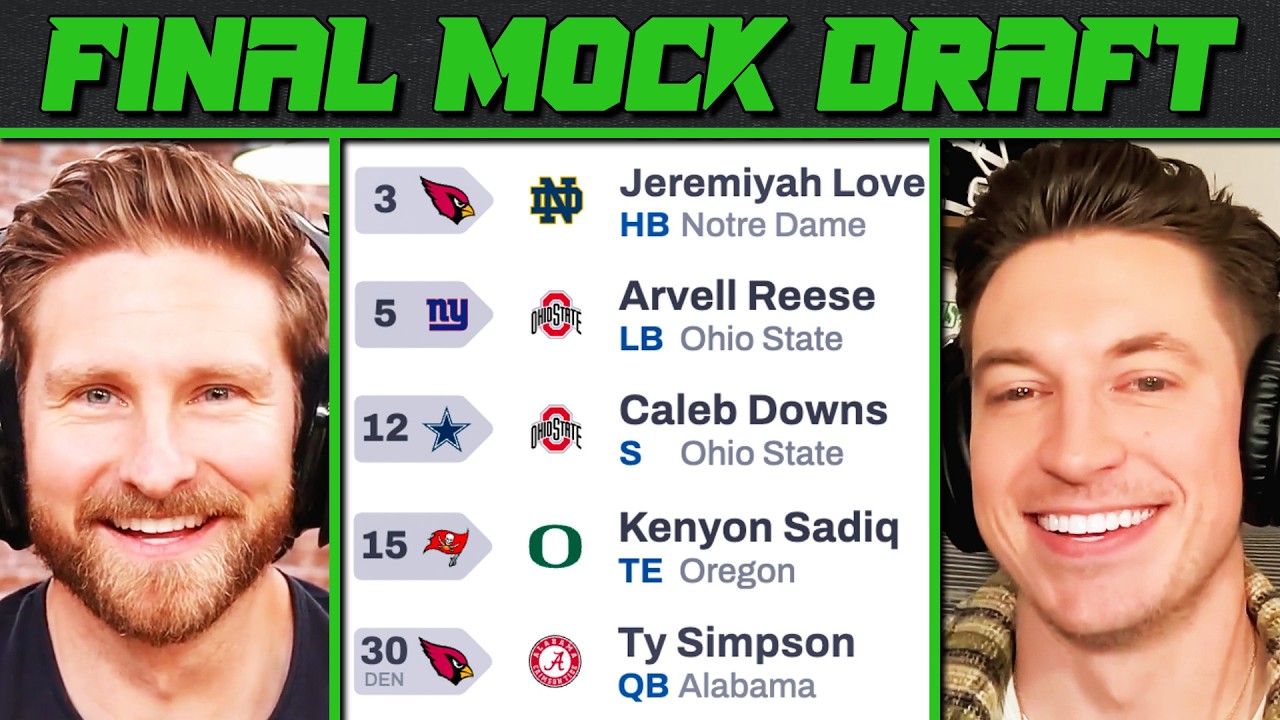 NEW 2026 1st-Round Mock Draft (Official Prediction w/ Trades!)