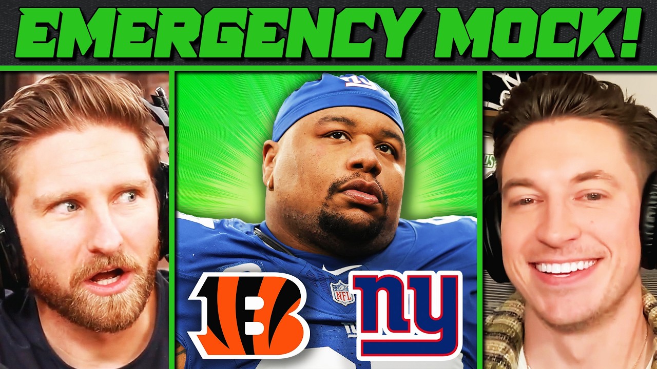 NEW TOP 10 MOCK DRAFT (Dexter Lawrence Trade)