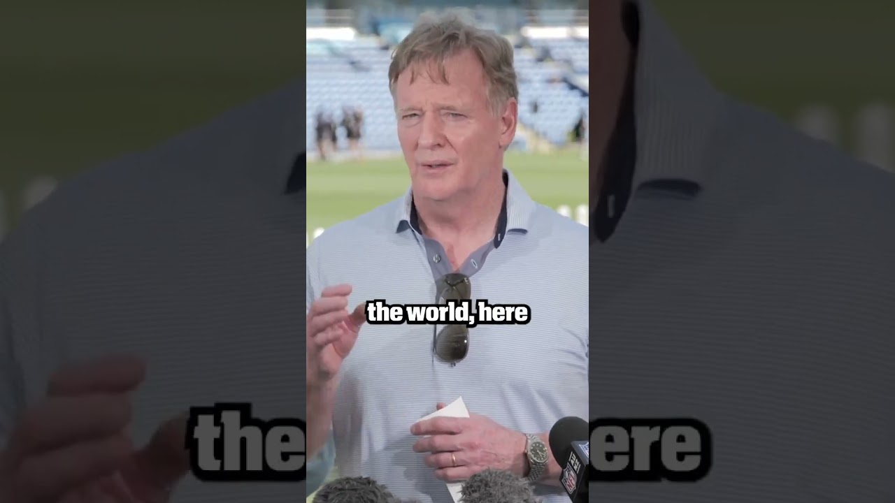 NFL Commissioner Roger Goodell talks about expanding flag football in Australia NFL Commissioner Roger Goodell talks about expanding flag football in Australia