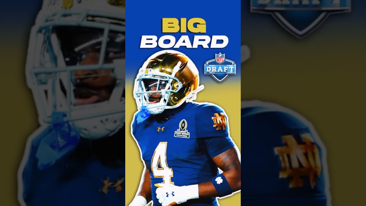 NFL Draft Big Board in 160 Seconds! ⏰