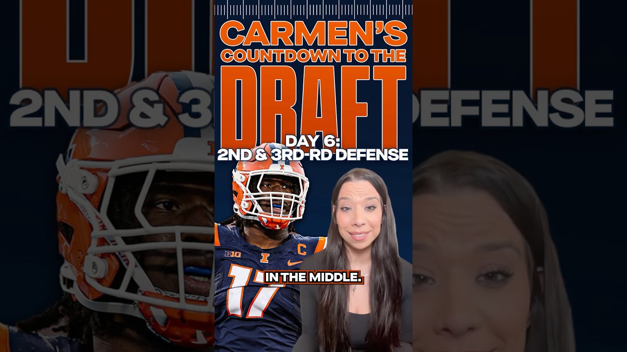 NFL Draft is 5 days away! Which defensive prospects should the Bears target in the 2nd & 3rd rounds?