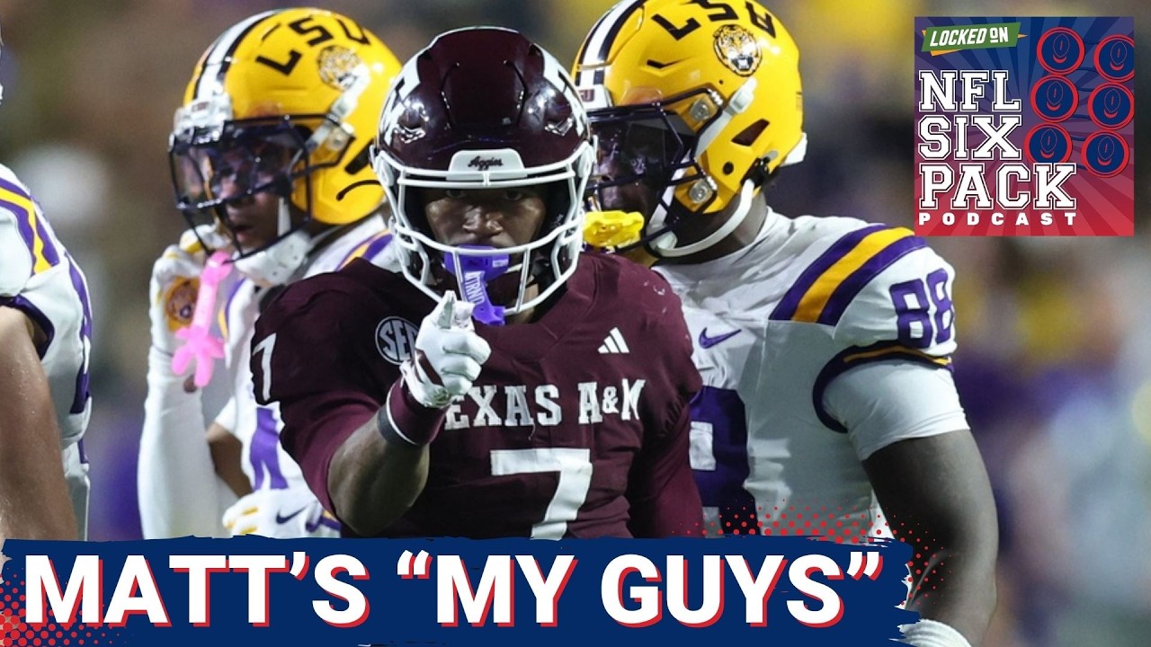 NFL DRAFT “MY GUYS”: Matt Williamson’s Favorite 2026 Prospects vs Consensus