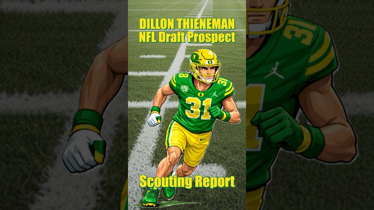 NFL Draft Prospect: Is Dillon Thieneman’s Tape Better Than His Athleticism? Scheme Player?