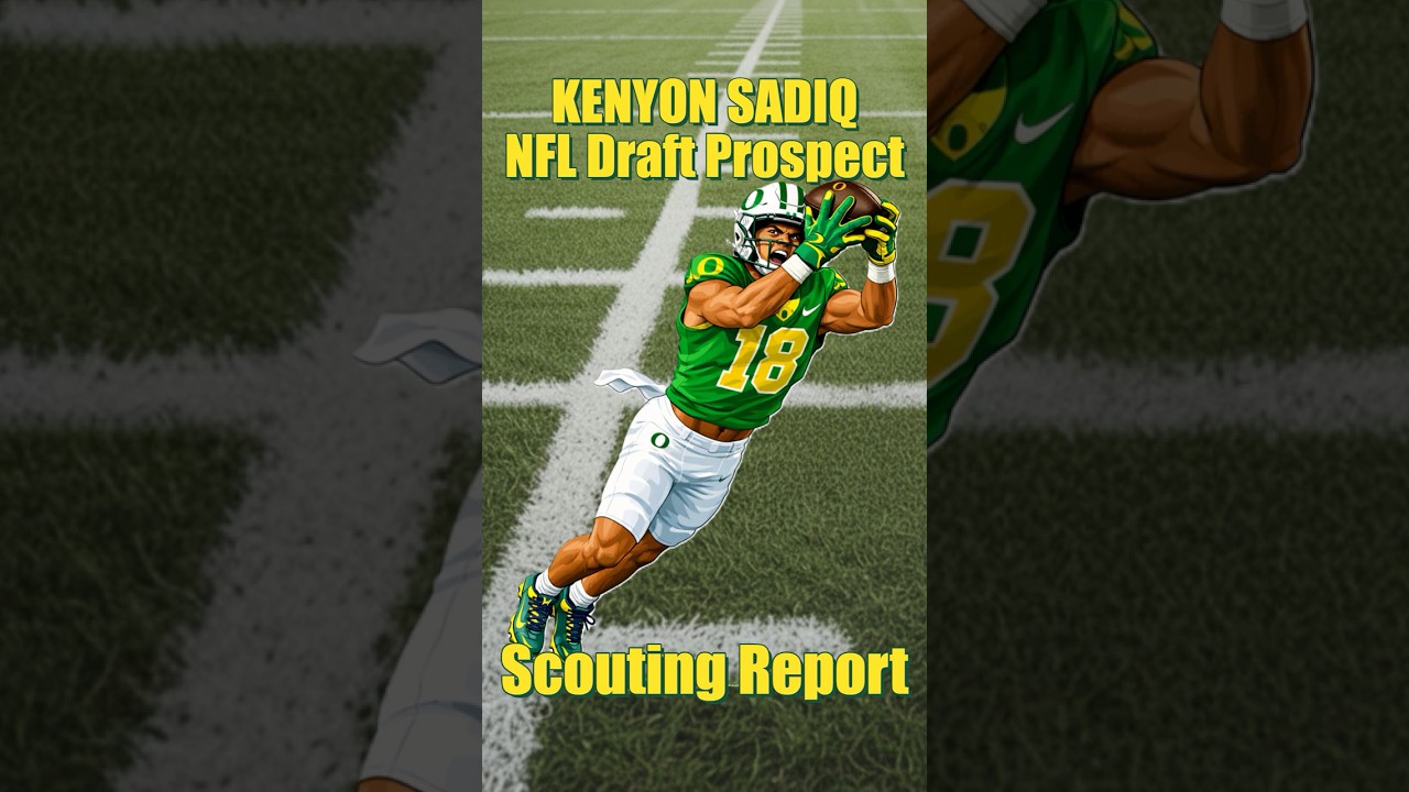 NFL Draft Prospect: Kenyon Sadiq Athleticism is INSANE! Kyle Pitts Comparison!