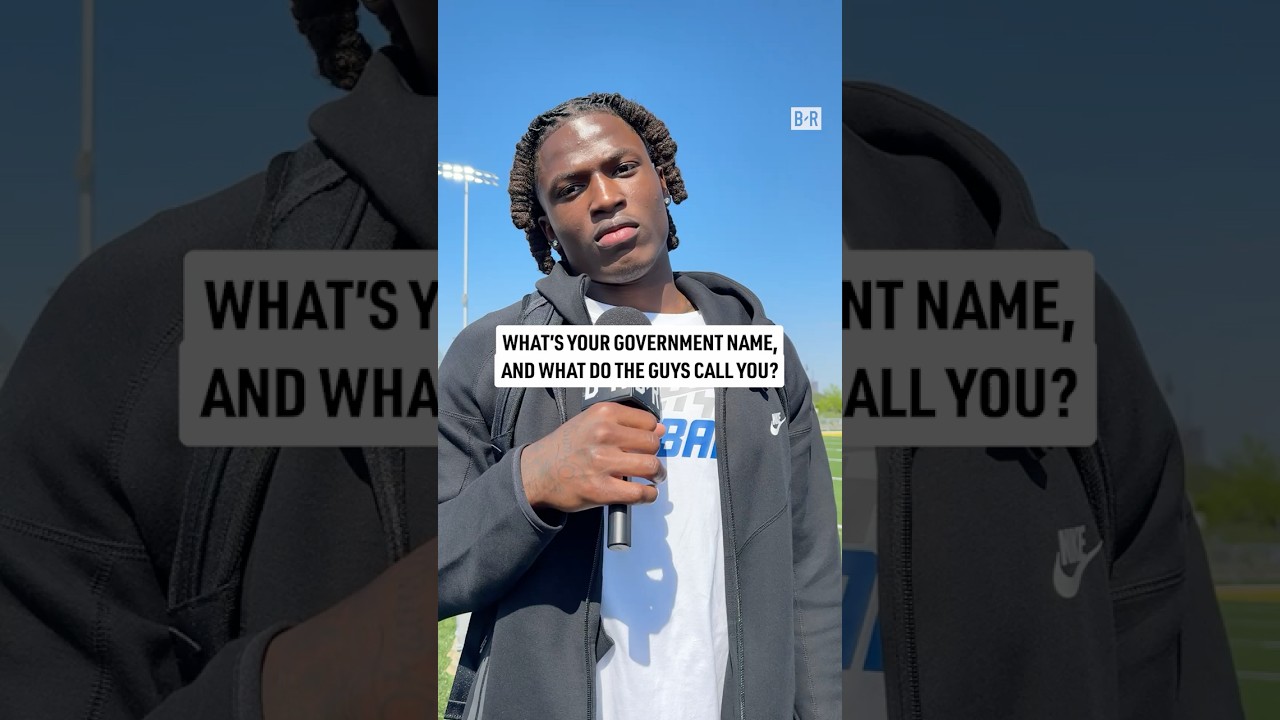 NFL Draft prospects’ government name vs. nickname 😭