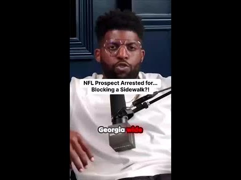 NFL Prospect Arrested for… Blocking a Sidewalk?!