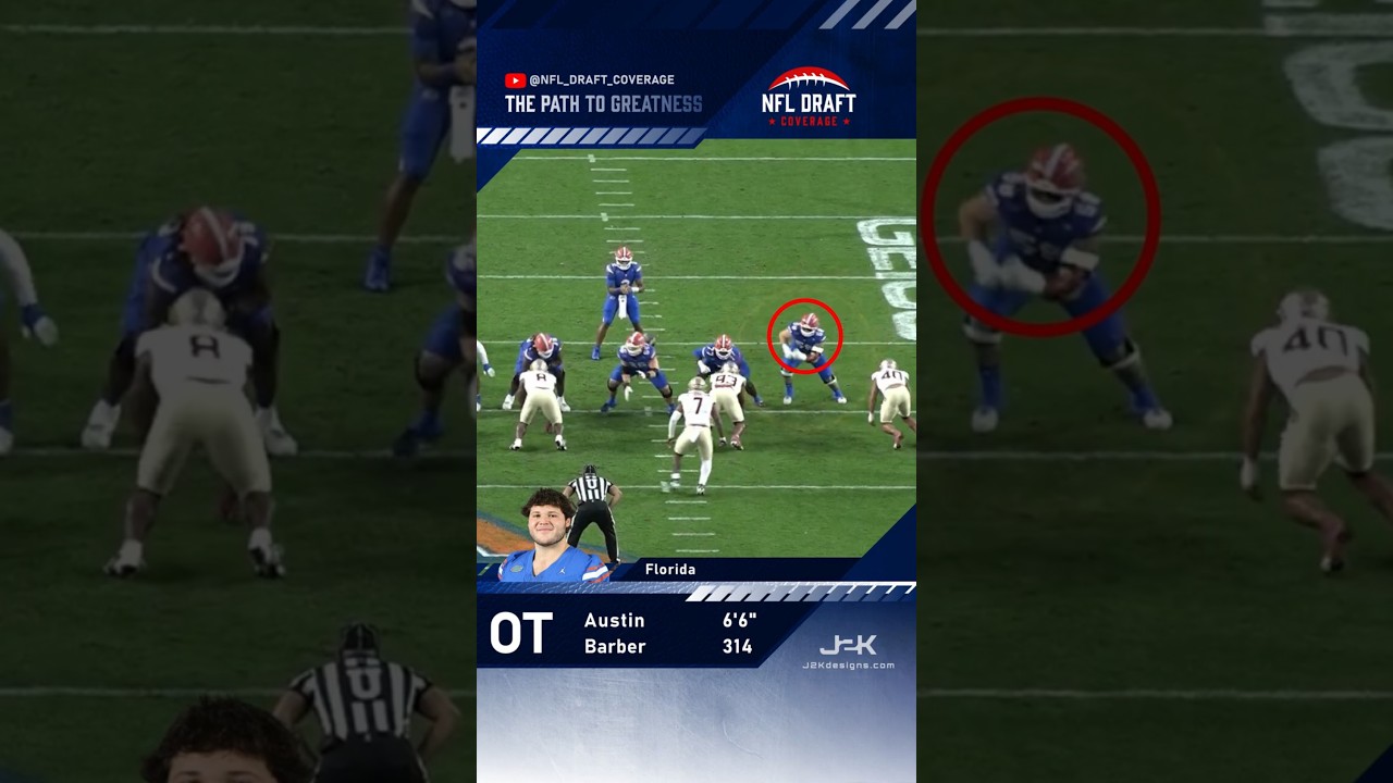 OT Austin Barber Florida #nfl #collegefootball #nfldraft #2026nfldraft #nfldraft2026 #football