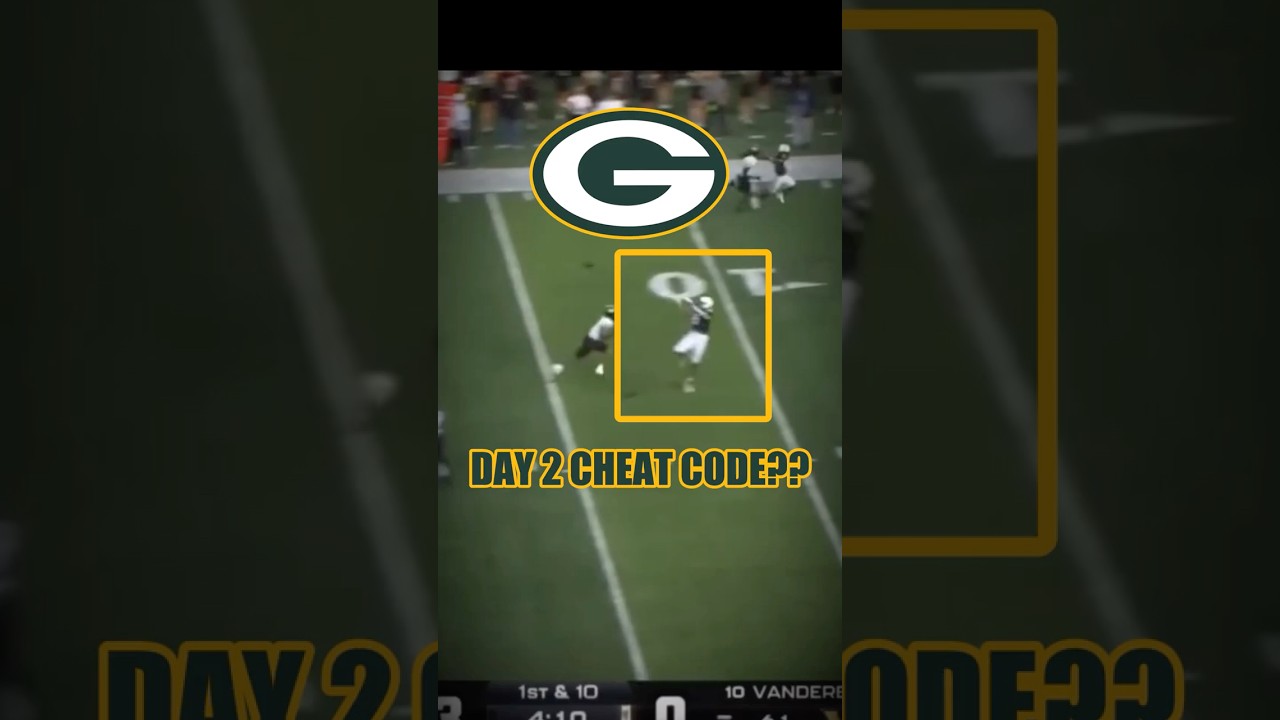 Packers Landing CHEAT CODE Eli Stowers on Day 2??