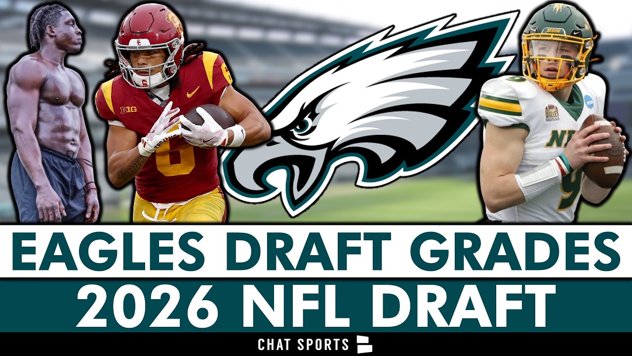 Philadelphia Eagles Draft Grades: All 7 Rounds From 2026 NFL Draft Ft. Makai Lemon, Uar Bernard Philadelphia Eagles Draft Grades: All 7 Rounds From 2026 NFL Draft Ft. Makai Lemon, Uar Bernard