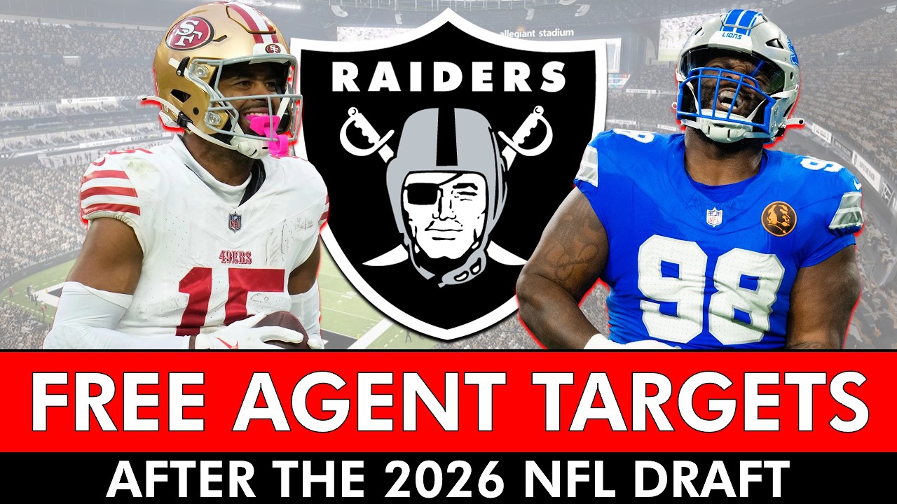 Raiders Free Agent Targets After The 2026 NFL Draft Raiders Free Agent Targets After The 2026 NFL Draft