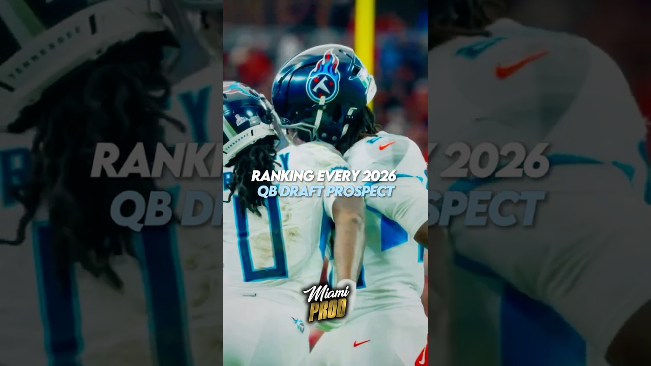 Ranking Every 2026 QB Draft Prospect #shorts
