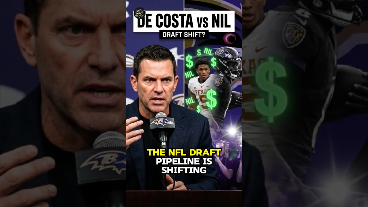 Ravens GM Eric DeCosta Blasts NIL as Draft Landscape Shifts #Ravens #EricDeCosta #NIL #NFLTactics