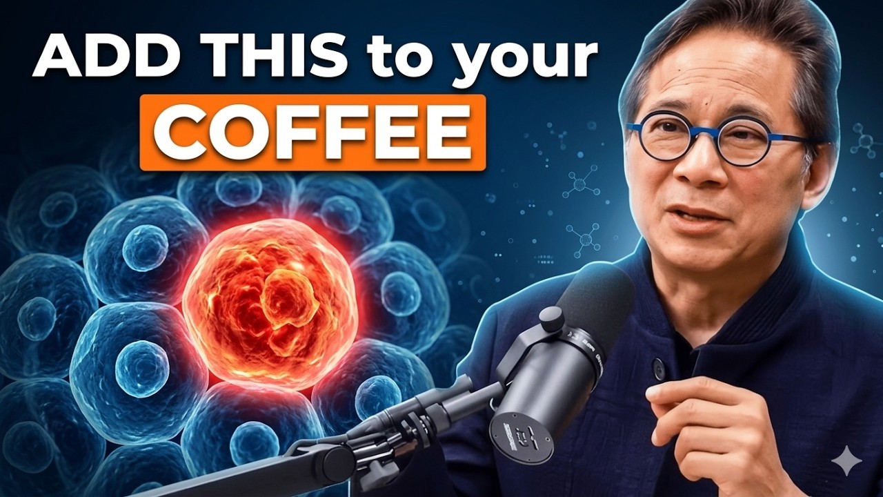 SENIORS: Add THIS to Your Coffee — Stem Cells Reactivate, Cancer Starves, Fat Burns | Dr. William Li