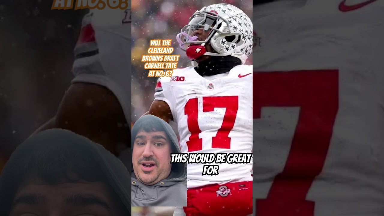Should the Cleveland Browns select wide receiver Carnell Tate in the 2026 NFL draft?  Should the Cleveland Browns select wide receiver Carnell Tate in the 2026 NFL draft? 